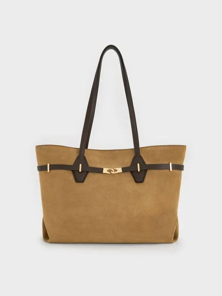 Lume | SUEDE SHAPE BAG